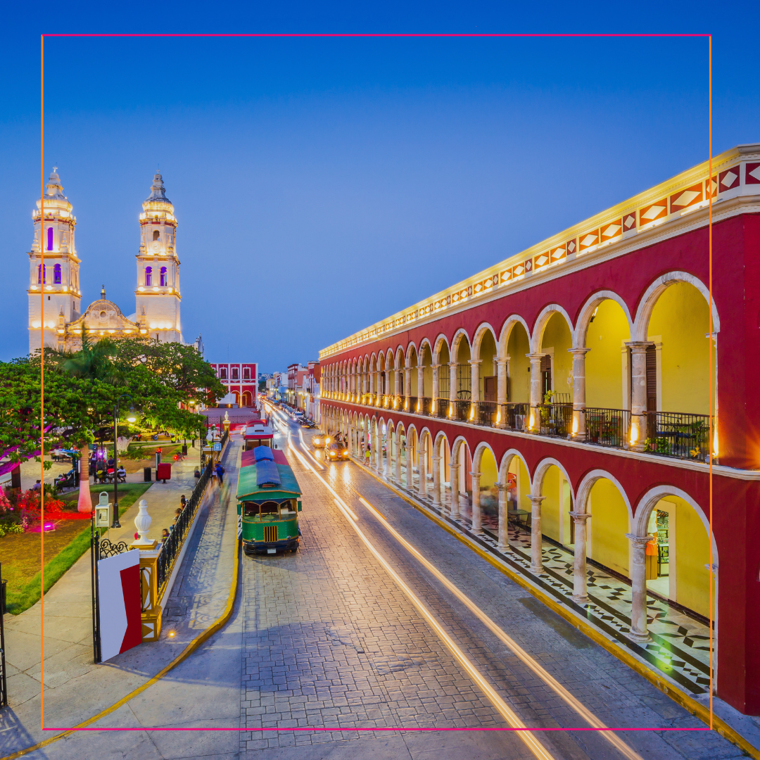 Mérida, Campeche y Valladolid